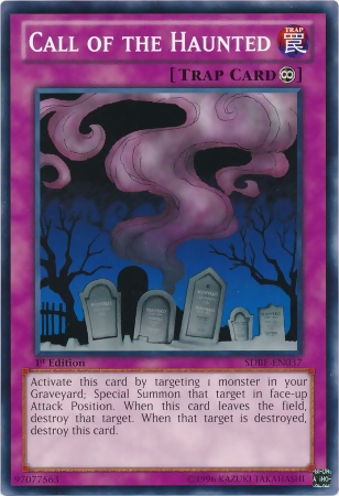 Call of the Haunted (SDBE-EN037) - Structure Deck: Saga of Blue-Eyes White Dragon 1st Edition