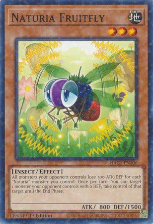Naturia Fruitfly (Duel Terminal) [HAC1-EN106] Common - Josh's Cards