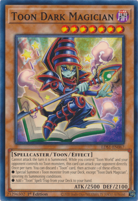 Toon Dark Magician [LDS1-EN067] Common - Josh's Cards