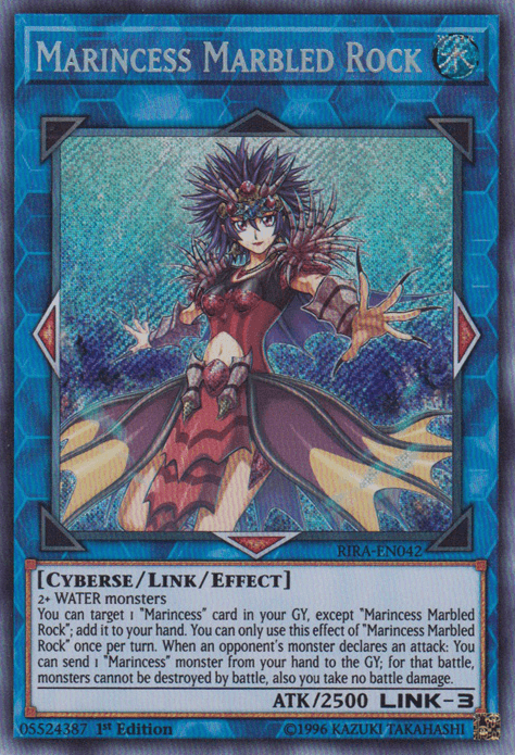 Marincess Marbled Rock [RIRA-EN042] Secret Rare - Josh's Cards