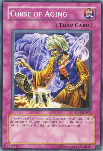 Curse of Aging [DR1-EN042] Common - Josh's Cards
