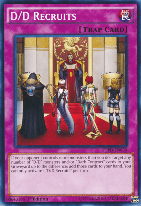 D/D Recruits [SDPD-EN033] Common - Josh's Cards