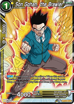 Son Gohan, the Brawler (BT14-098) [Cross Spirits] Parallel Foil