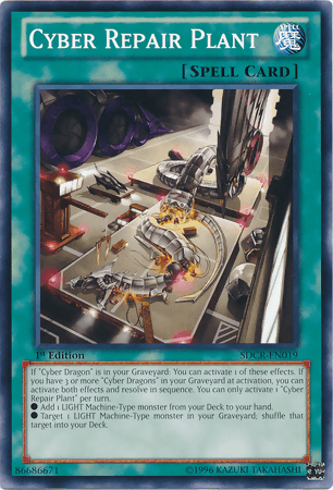 Cyber Repair Plant [SDCR-EN019] Common - Josh's Cards