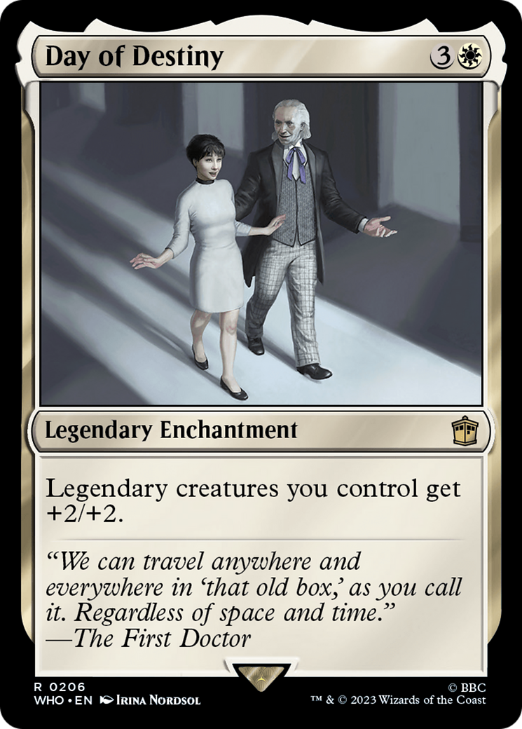 Day of Destiny (WHO-206) - Doctor Who Foil