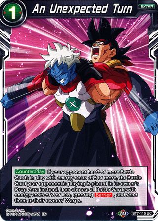 An Unexpected Turn (BT7-110) [Assault of the Saiyans] Parallel Foil