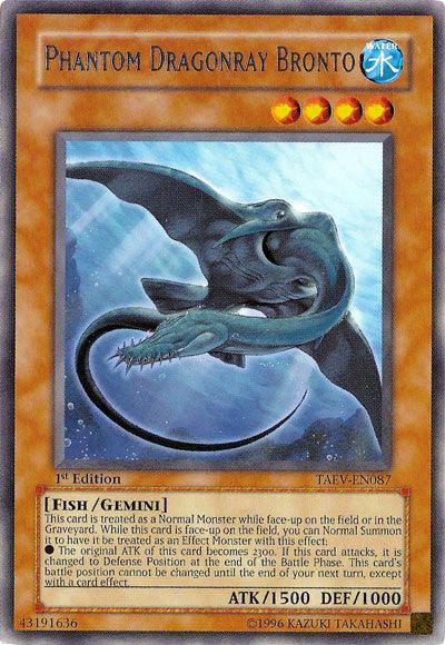 Phantom Dragonray Bronto [TAEV-EN087] Rare - Josh's Cards