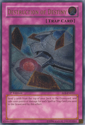 Destruction of Destiny [EOJ-EN051] Ultimate Rare - Josh's Cards