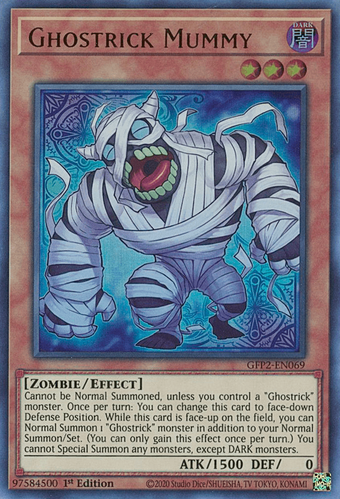 Ghostrick Mummy [GFP2-EN069] Ultra Rare - Josh's Cards