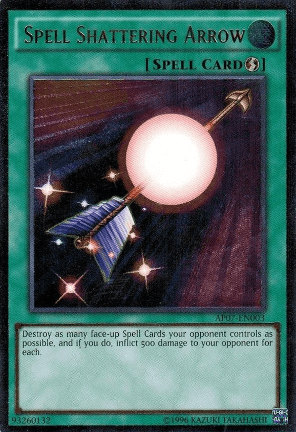 Spell Shattering Arrow [AP07-EN003] Ultimate Rare - Josh's Cards