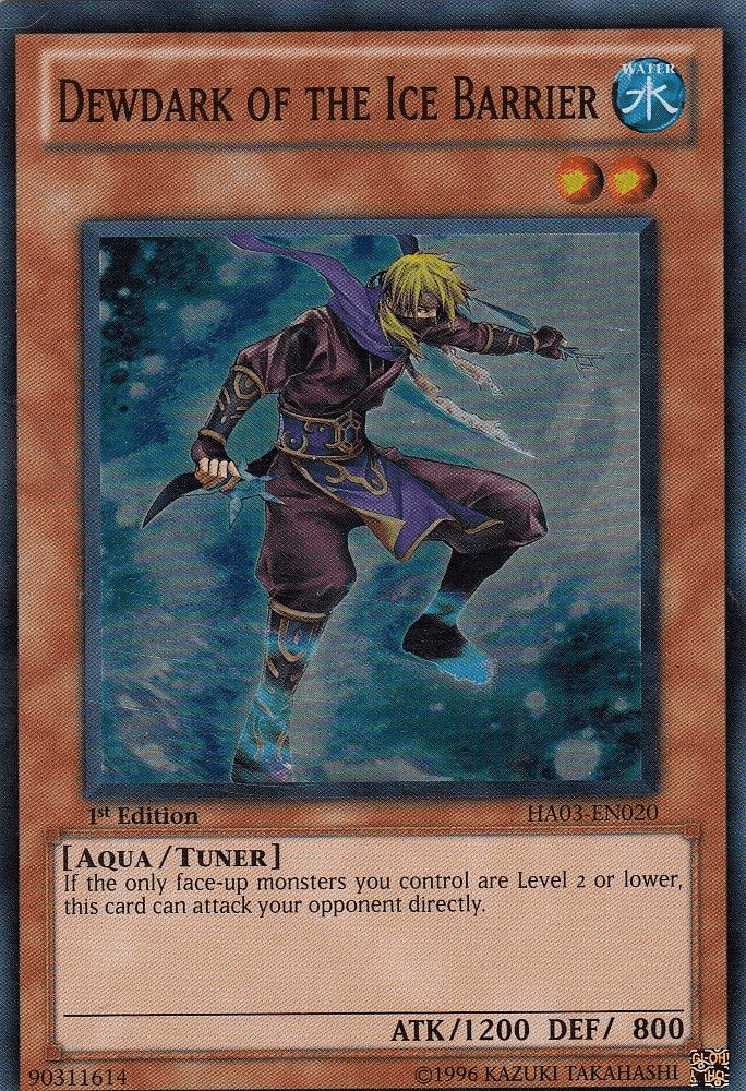 Dewdark of the Ice Barrier [HA03-EN020] Super Rare - Josh's Cards