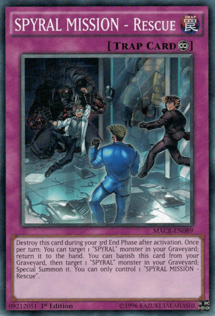 SPYRAL MISSION - Rescue [MACR-EN089] Common - Josh's Cards
