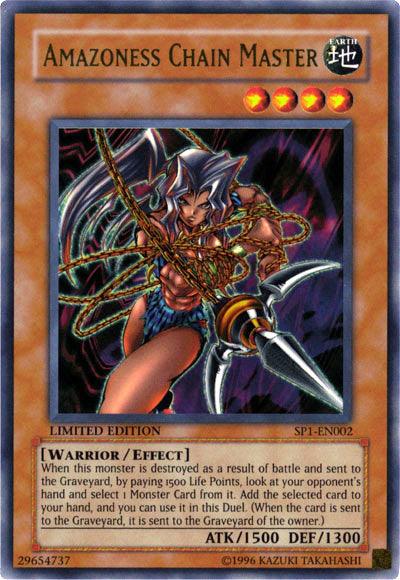 Amazoness Chain Master [SP1-EN002] Ultra Rare - Josh's Cards