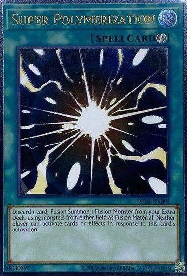 Super Polymerization [OP14-EN001] Ultimate Rare - Josh's Cards