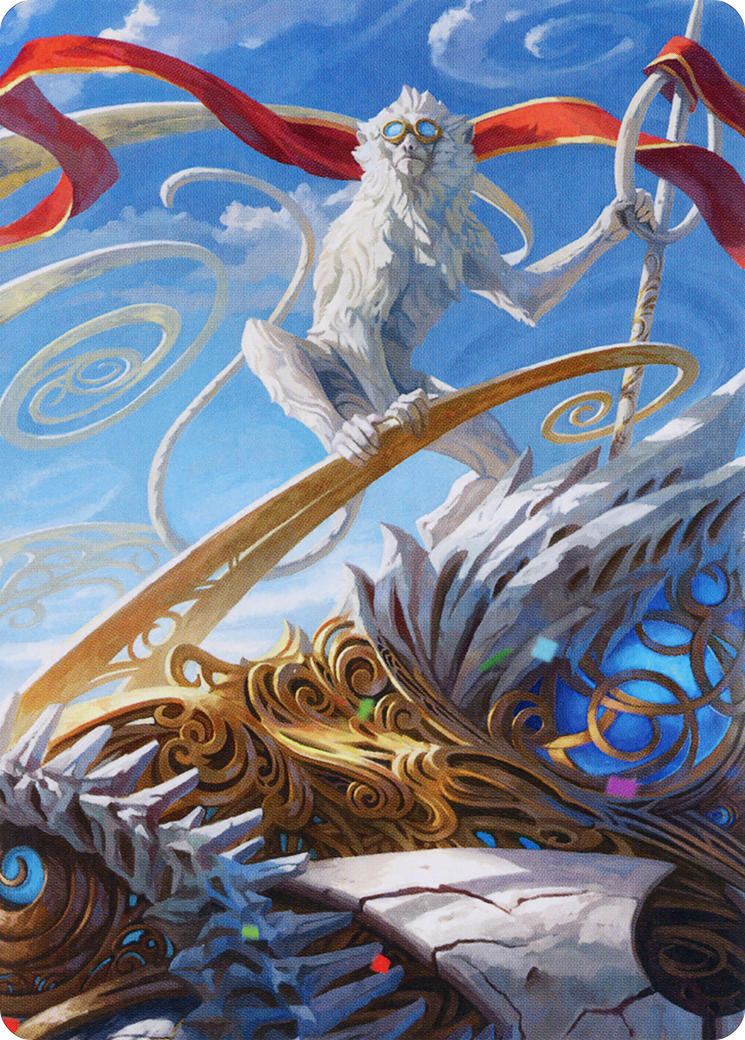 Ragavan, Nimble Pilferer Art Card [March of the Machine Art Series] Foil
