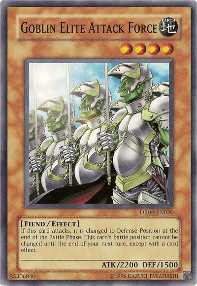 Goblin Elite Attack Force [DR04-EN020] Super Rare - Josh's Cards