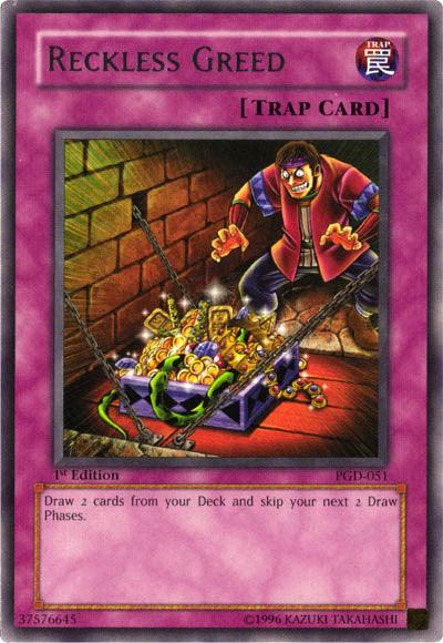 Reckless Greed [PGD-051] Rare - Josh's Cards
