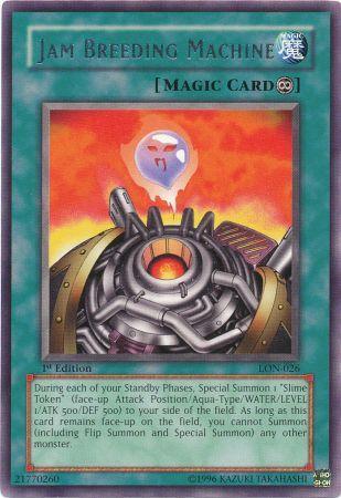 Jam Breeding Machine [LON-026] Rare - Josh's Cards
