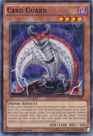 Card Guard [BP03-EN065] Shatterfoil Rare - Josh's Cards