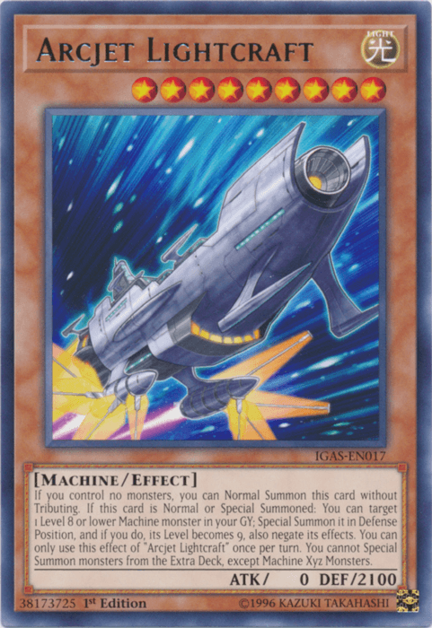 Arcjet Lightcraft [IGAS-EN017] Rare - Josh's Cards