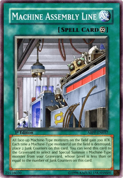 Machine Assembly Line [ABPF-EN057] Common - Josh's Cards