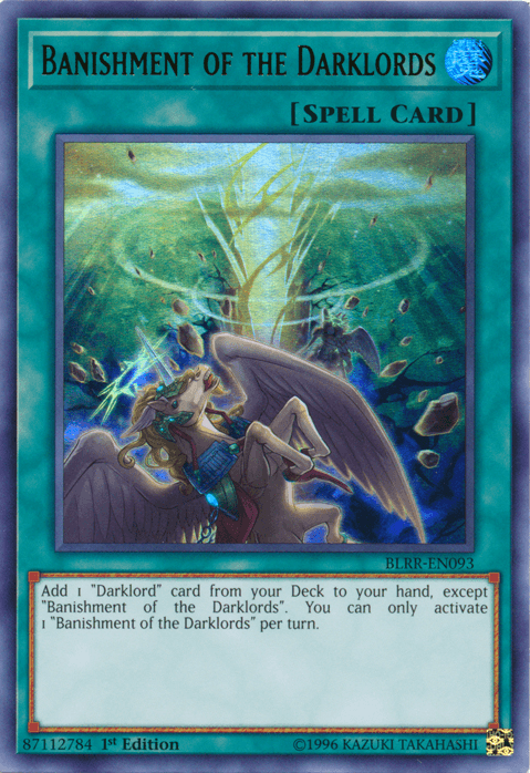 Banishment of the Darklords [BLRR-EN093] Ultra Rare - Josh's Cards