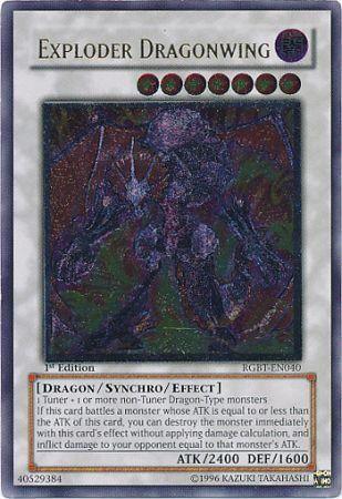 Exploder Dragonwing [RGBT-EN040] Ultimate Rare - Josh's Cards