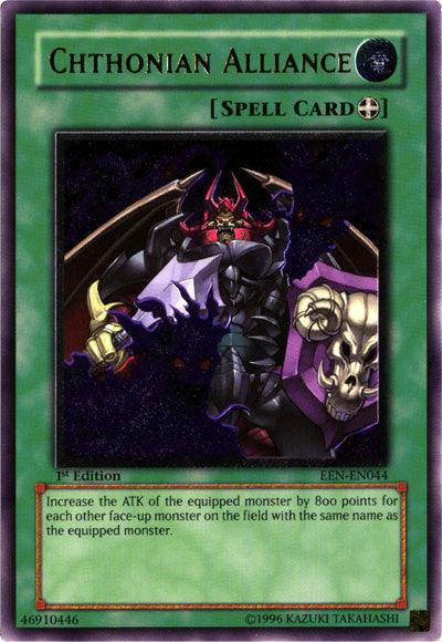 Chthonian Alliance [EEN-EN044] Ultimate Rare - Josh's Cards