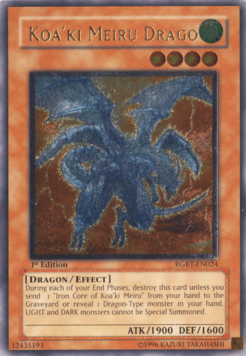 Koa'ki Meiru Drago [RGBT-EN024] Ultimate Rare - Josh's Cards