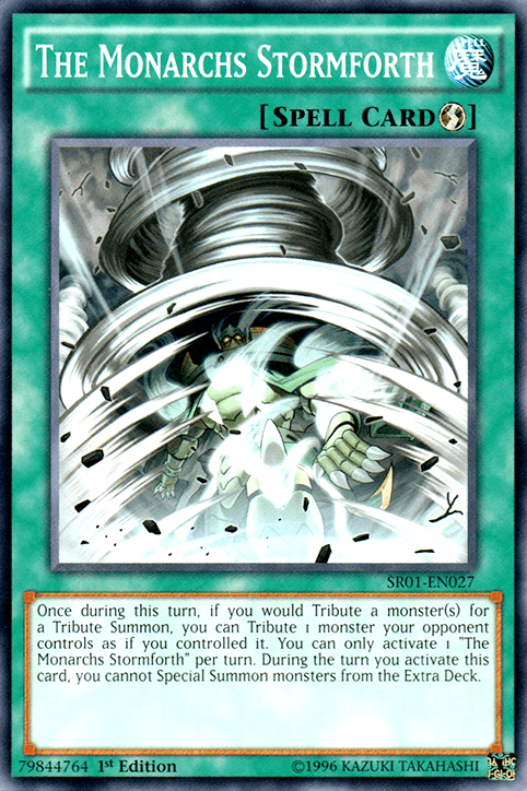 The Monarchs Stormforth [SR01-EN027] Common - Josh's Cards