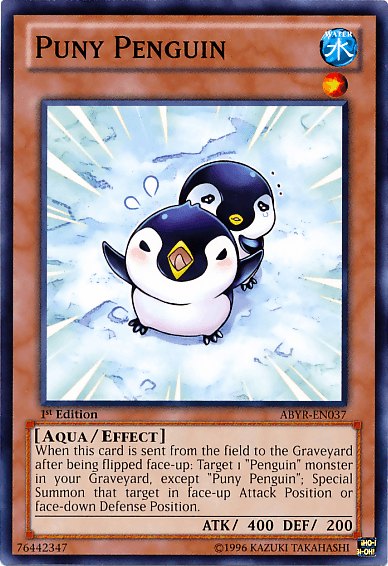 Puny Penguin [ABYR-EN037] Common - Josh's Cards