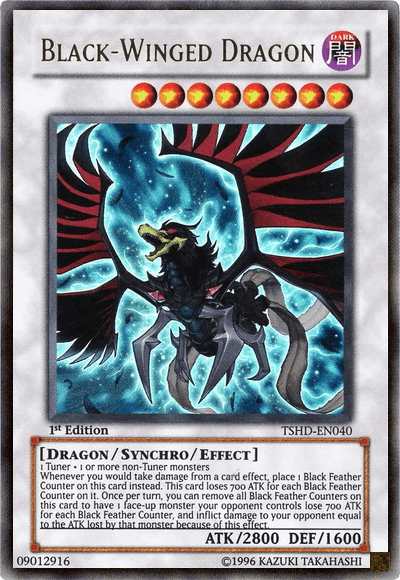 Black-Winged Dragon [TSHD-EN040] Ultra Rare - Josh's Cards