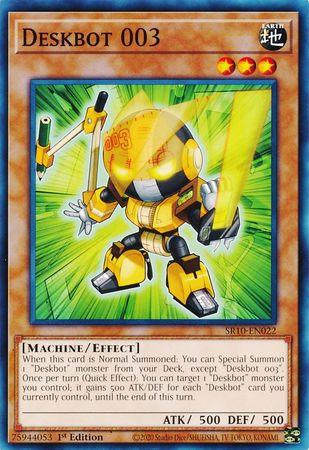 Deskbot 003 [SR10-EN022] Common - Josh's Cards