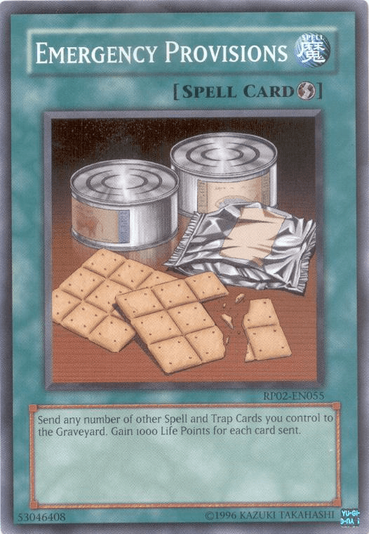Emergency Provisions [RP02-EN055] Common - Josh's Cards