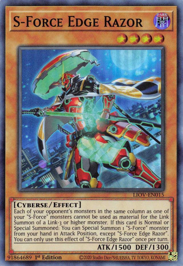 S-Force Edge Razor [LIOV-EN015] Super Rare - Josh's Cards