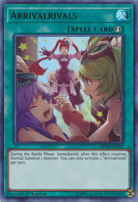 Arrivalrivals [MP18-EN142] Ultra Rare - Josh's Cards