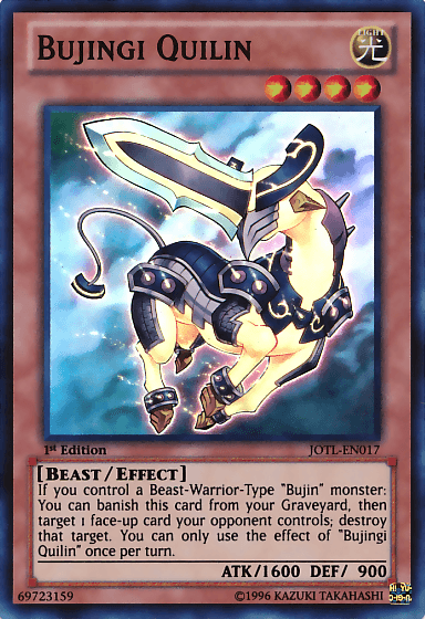 Bujingi Quilin [JOTL-EN017] Super Rare - Josh's Cards