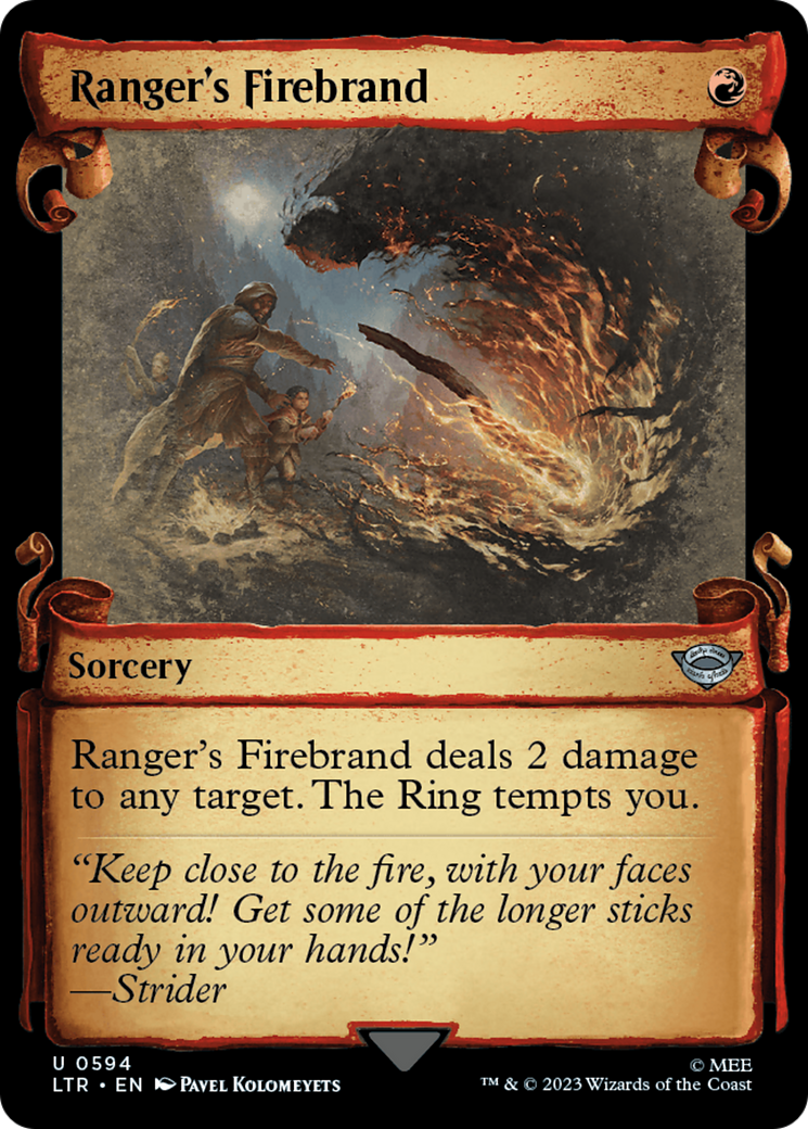 Ranger's Firebrand (LTR-594) - The Lord of the Rings: Tales of Middle-earth: (Showcase)