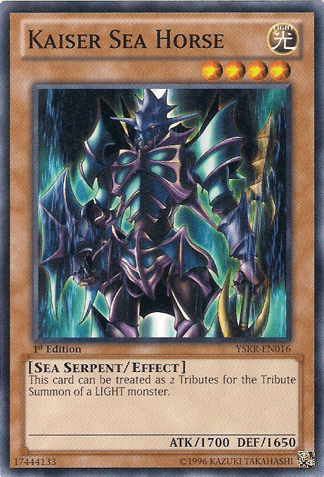 Kaiser Sea Horse [YSKR-EN016] Common - Josh's Cards