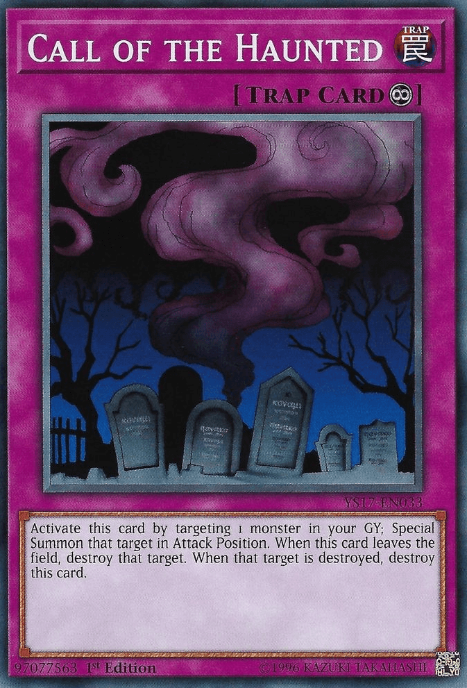 Call of the Haunted [YS17-EN033] Common - Josh's Cards