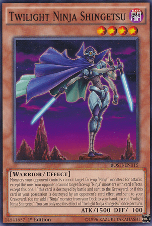 Twilight Ninja Shingetsu [BOSH-EN015] Common - Josh's Cards