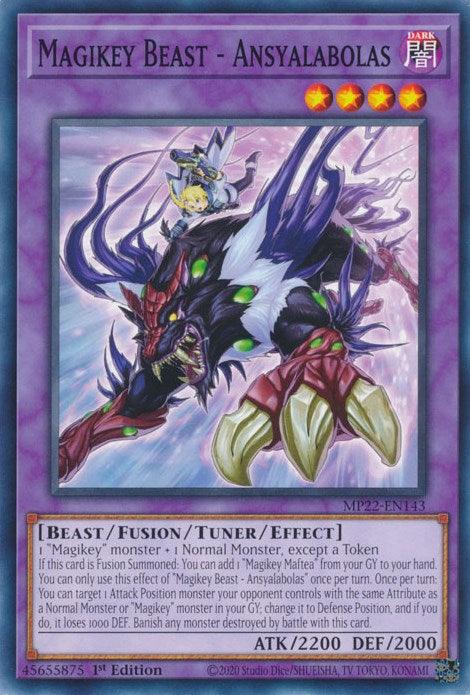Magikey Beast - Ansyalabolas [MP22-EN143] Common - Josh's Cards