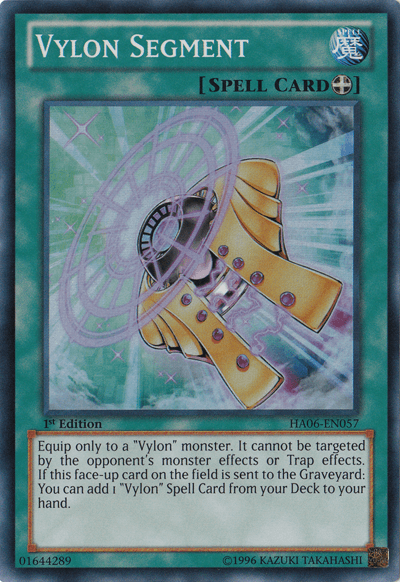 Vylon Segment [HA06-EN057] Super Rare - Josh's Cards