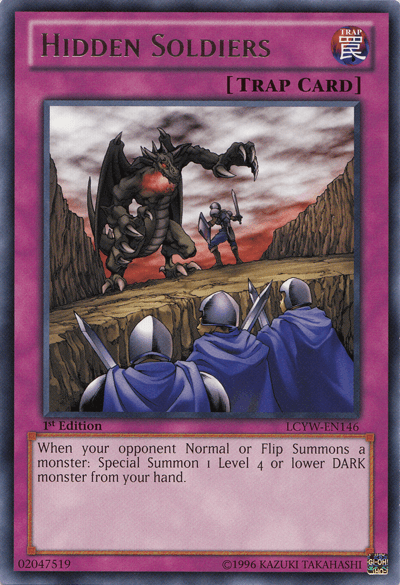 Hidden Soldiers [LCYW-EN146] Rare - Josh's Cards