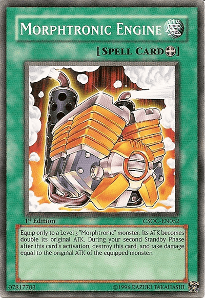 Morphtronic Engine [CSOC-EN052] Common - Josh's Cards