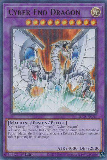 Cyber End Dragon [SDCS-EN041] Ultra Rare - Josh's Cards
