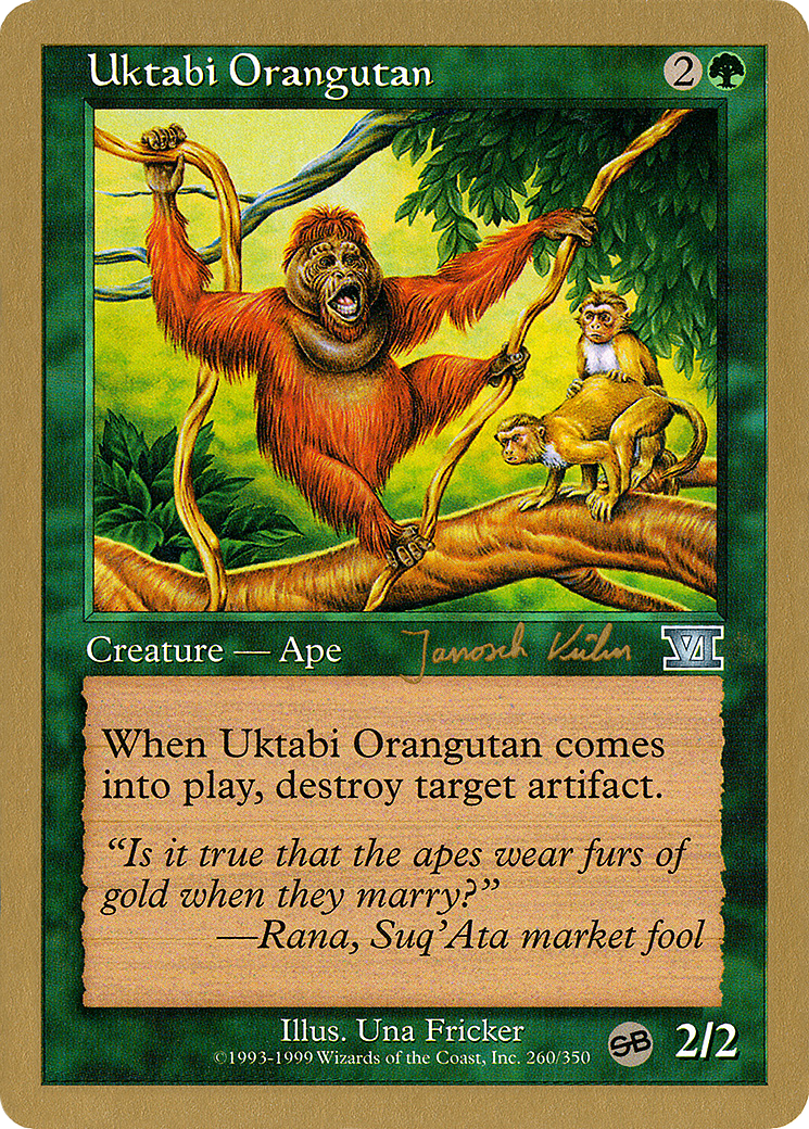 Uktabi Orangutan (WCD-JK260SB) - World Championship Decks 2000