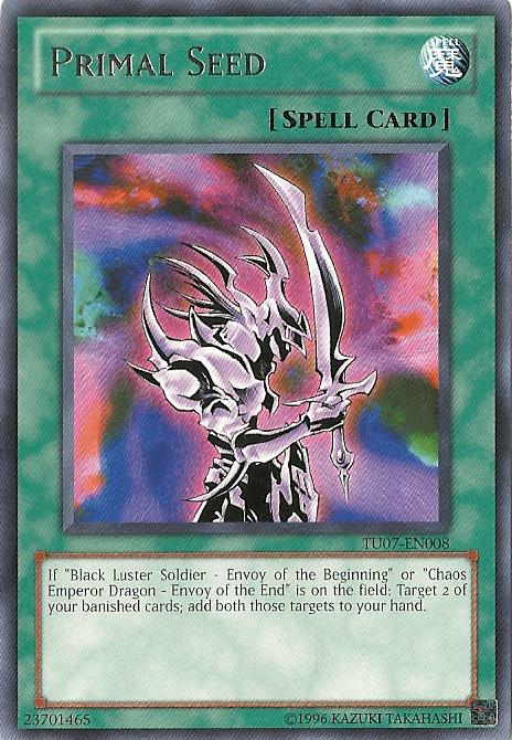 Primal Seed [TU07-EN008] Rare - Josh's Cards