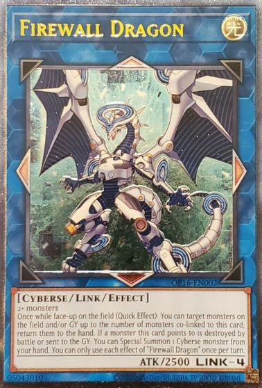 Firewall Dragon [OP16-EN002] Ultimate Rare - Josh's Cards