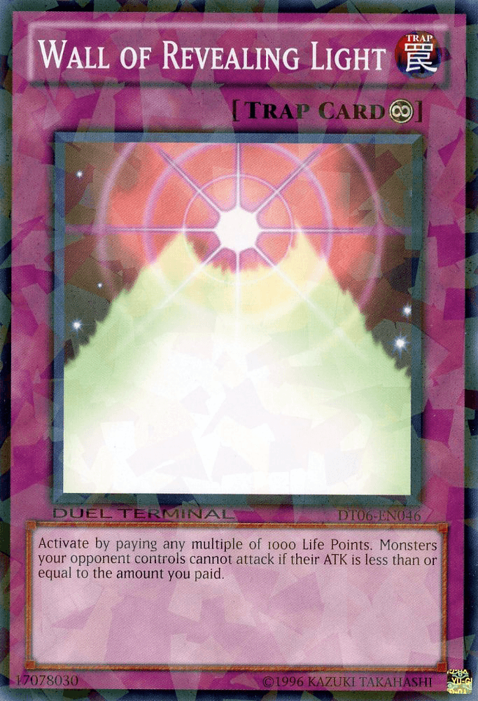 Wall of Revealing Light [DT06-EN046] Common - Josh's Cards